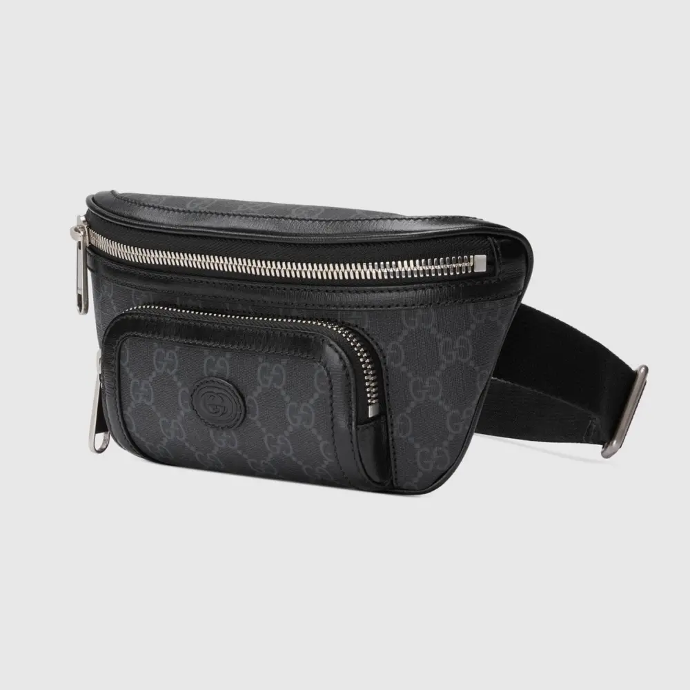 Alternative view of Túi Gucci Belt Bag With Interlocking G ‘Black’ 682933-92THN-1000