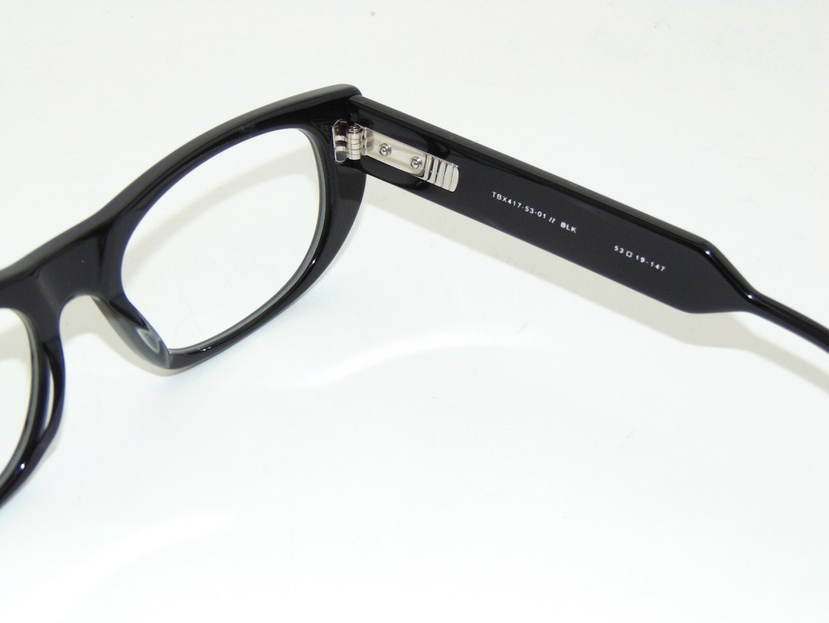 Alternative view of Kính Thom Browne Square-Frame Acetate Optical ‘Black’ TBX417-53-01