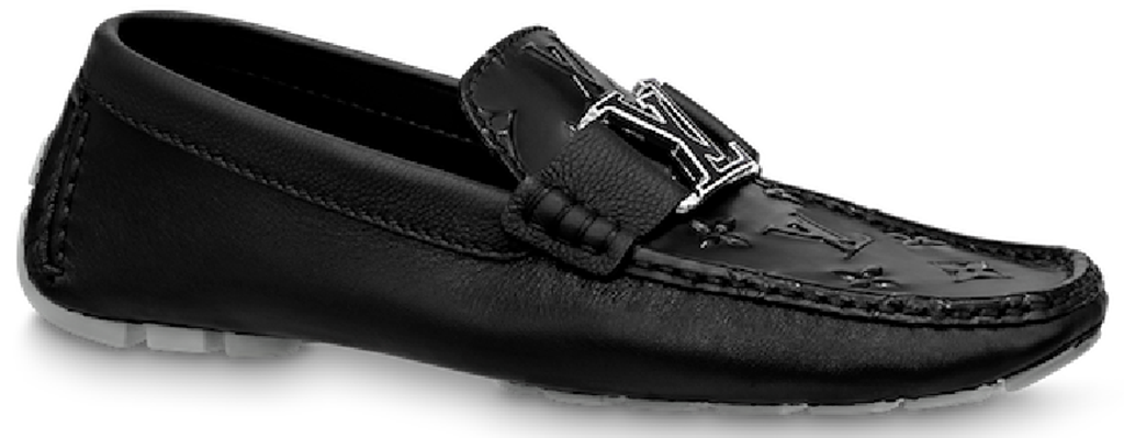 Giày Louis Vuitton Monte Carlo Moccasin ‘Black’ 1AASGX