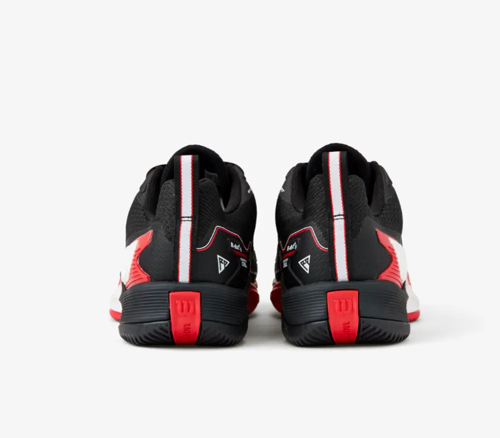 Giày Wilson Rush Pro 4.5 ‘Black Red’ WRS334330U - Ảnh 4