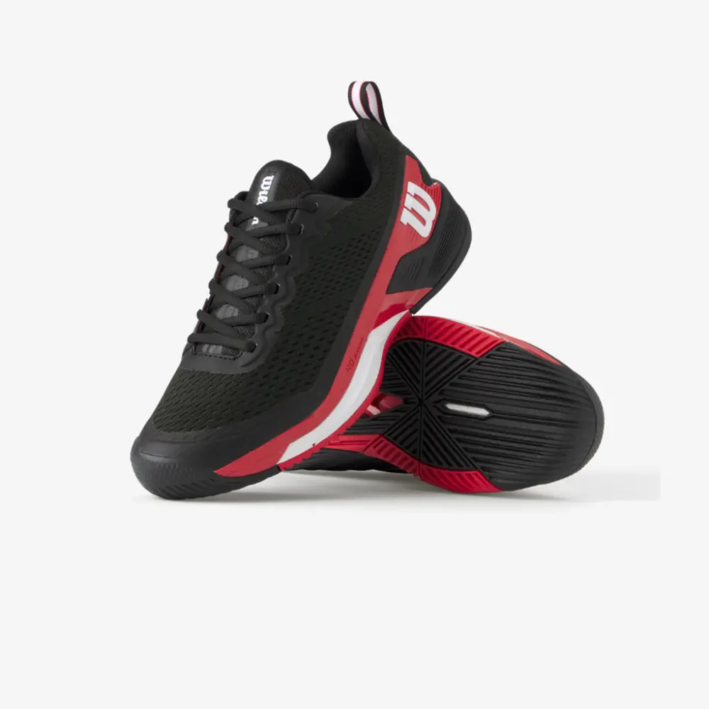 Giày Wilson Rush Pro 4.5 ‘Black Red’ WRS334330U - Ảnh 3