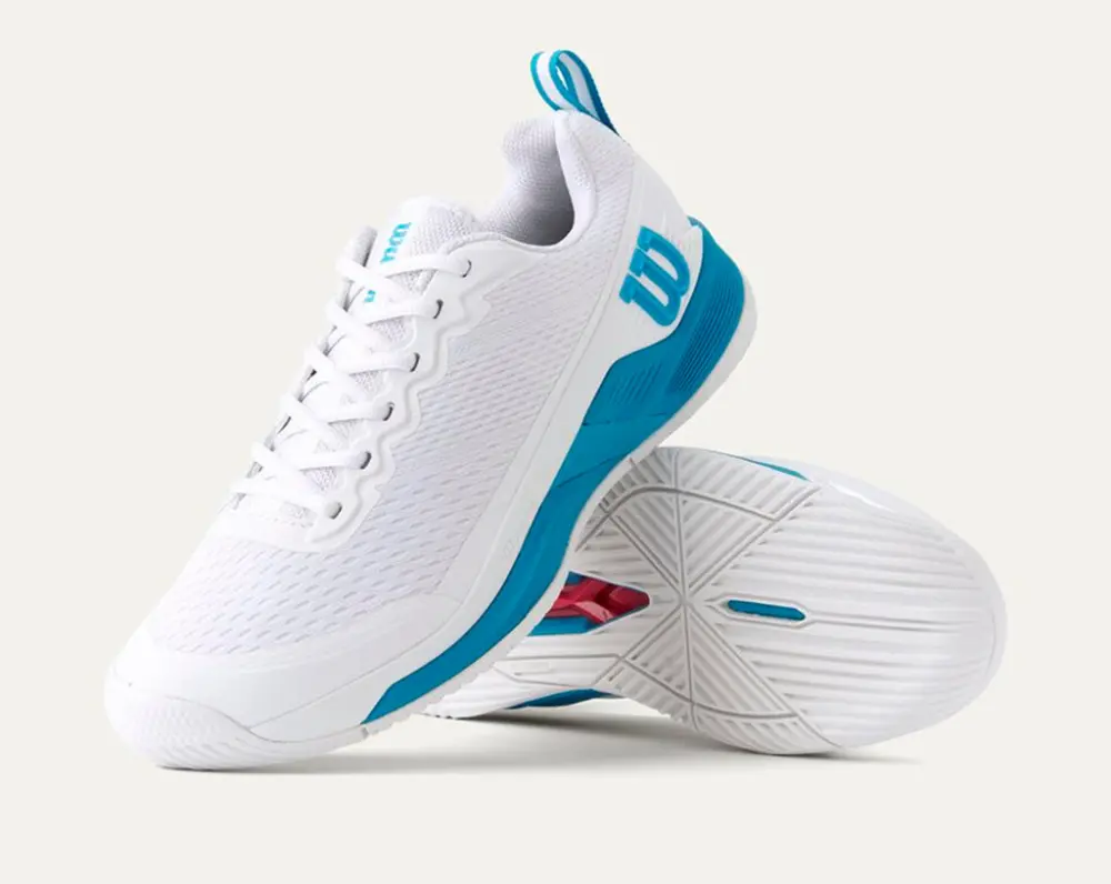 Giày Wilson Rush Pro 4.5 ‘White Blue’ WRS337120U - Ảnh 3