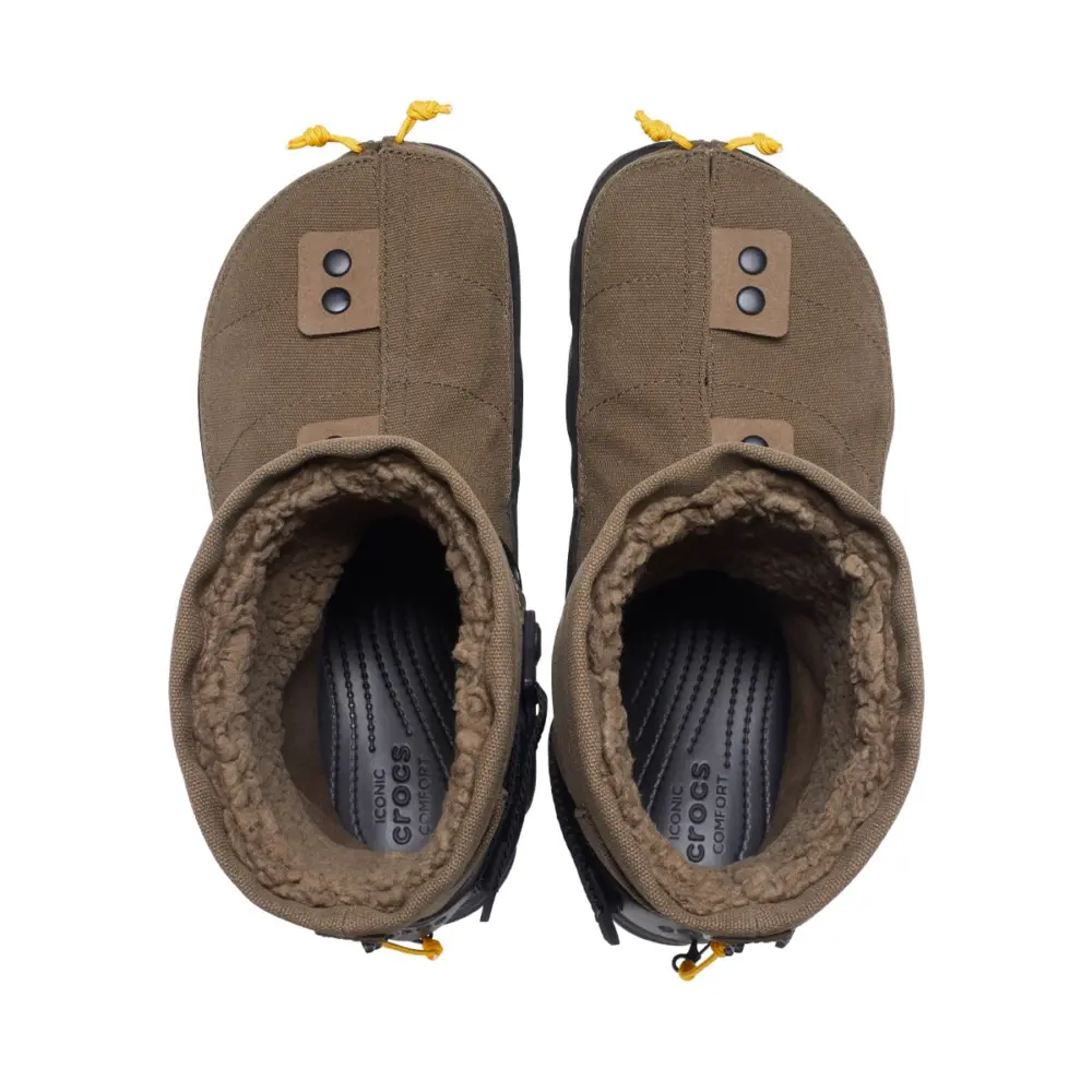 Dép Crocs Classic All-Terrain Clog Grip Swany x Atmos ‘Olive’ 208017-337 - Ảnh 3