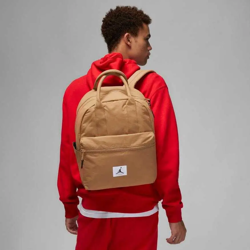 Balo Nike Air Jordan Flight Logo Backpack ‘Hemp’ FD6769-258 - Ảnh 4