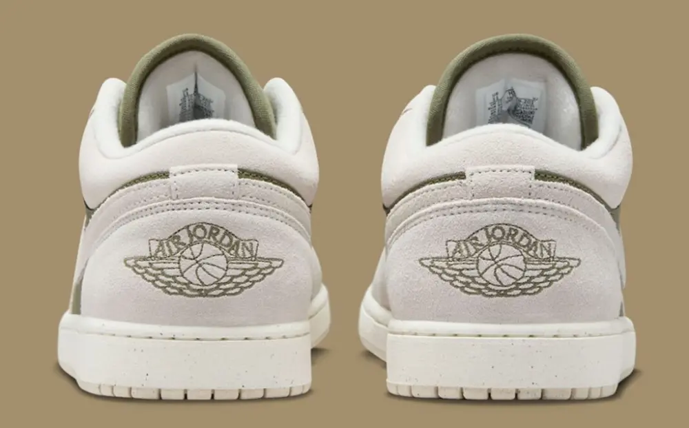 Giày Nike Air Jordan 1 Low SE ‘Medium Olive Sail’ HV4089-201 - Ảnh 9