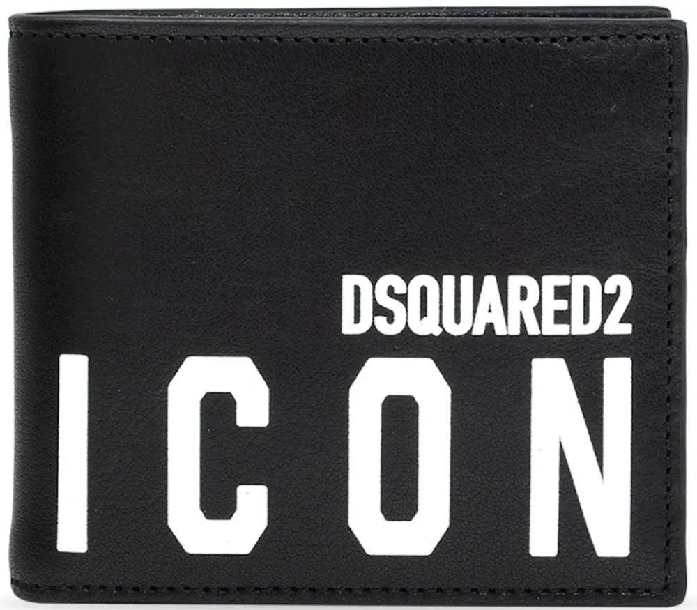 Ví Dsquared2 Bifold Wallet With Logo ‘Black’ WAM0015-12903205-M063