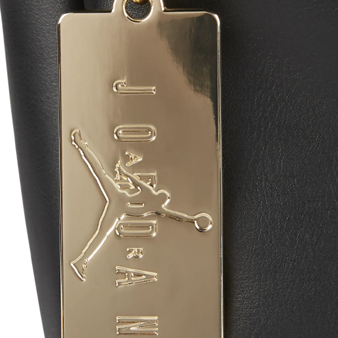 Alternative view of Balo Nike Air Jordan Logo Backpack ‘Black Gold’ DH0410-010