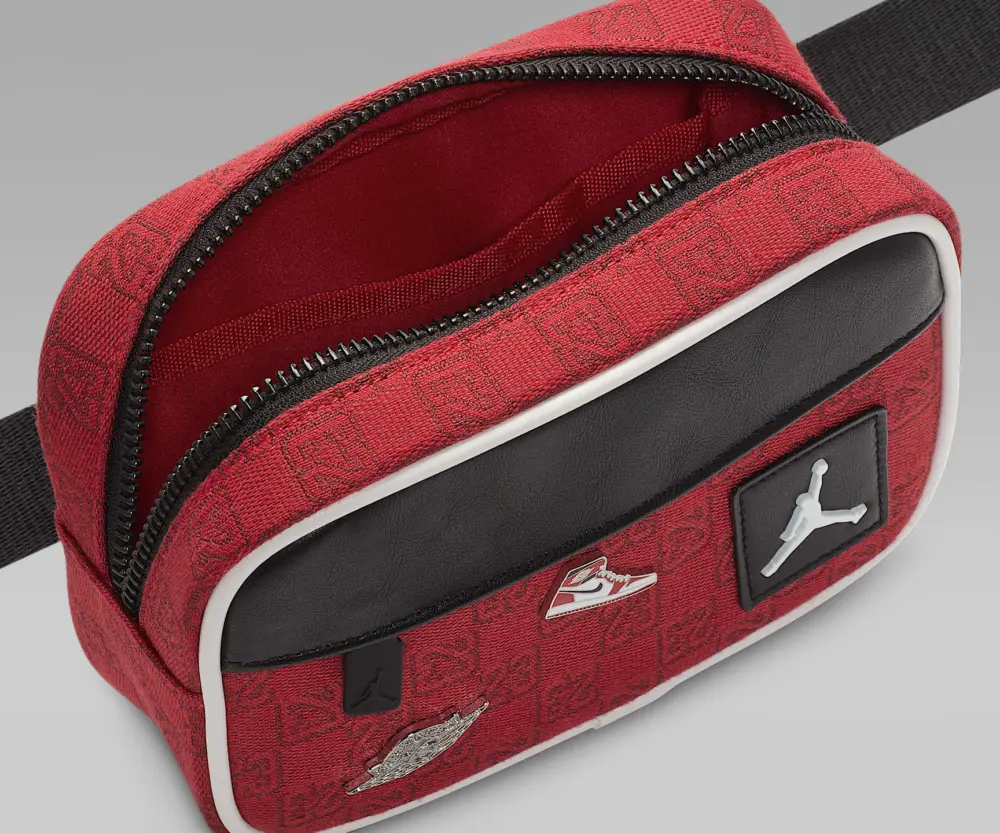 Túi Nike Jordan 23 Monogram Camera Bag ‘Varsity Red’ HQ7569-636 - Ảnh 3