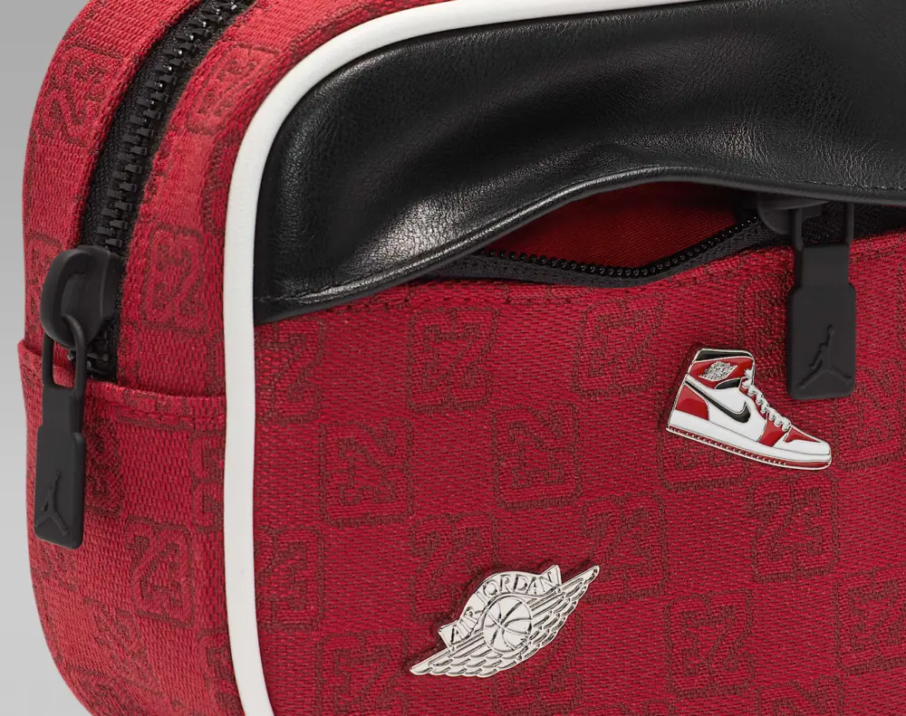 Túi Nike Jordan 23 Monogram Camera Bag ‘Varsity Red’ HQ7569-636 - Ảnh 2