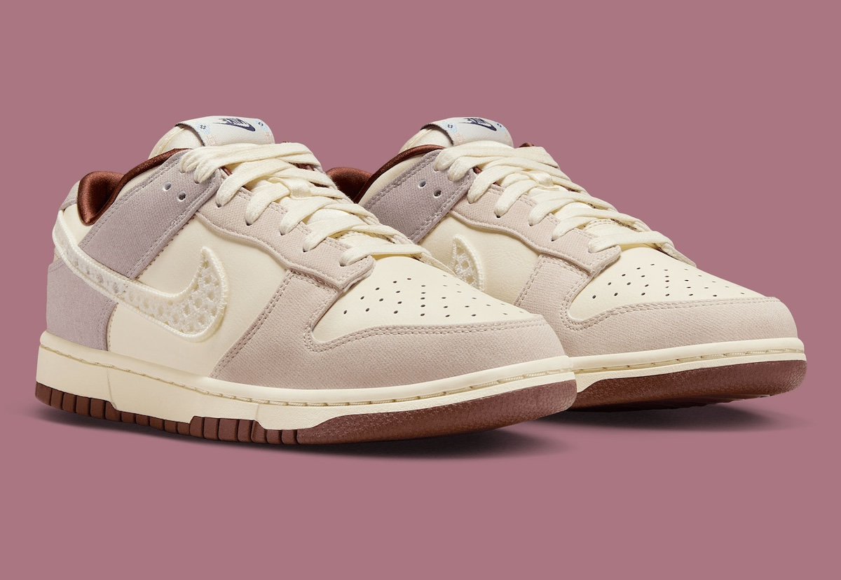 Giày Nike Dunk Low ‘Crochet Swoosh’ IH7353-010 - Ảnh 5