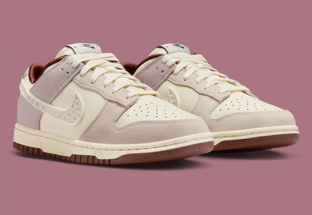 Giày Nike Dunk Low ‘Crochet Swoosh’ IH7353-010 - Ảnh 5
