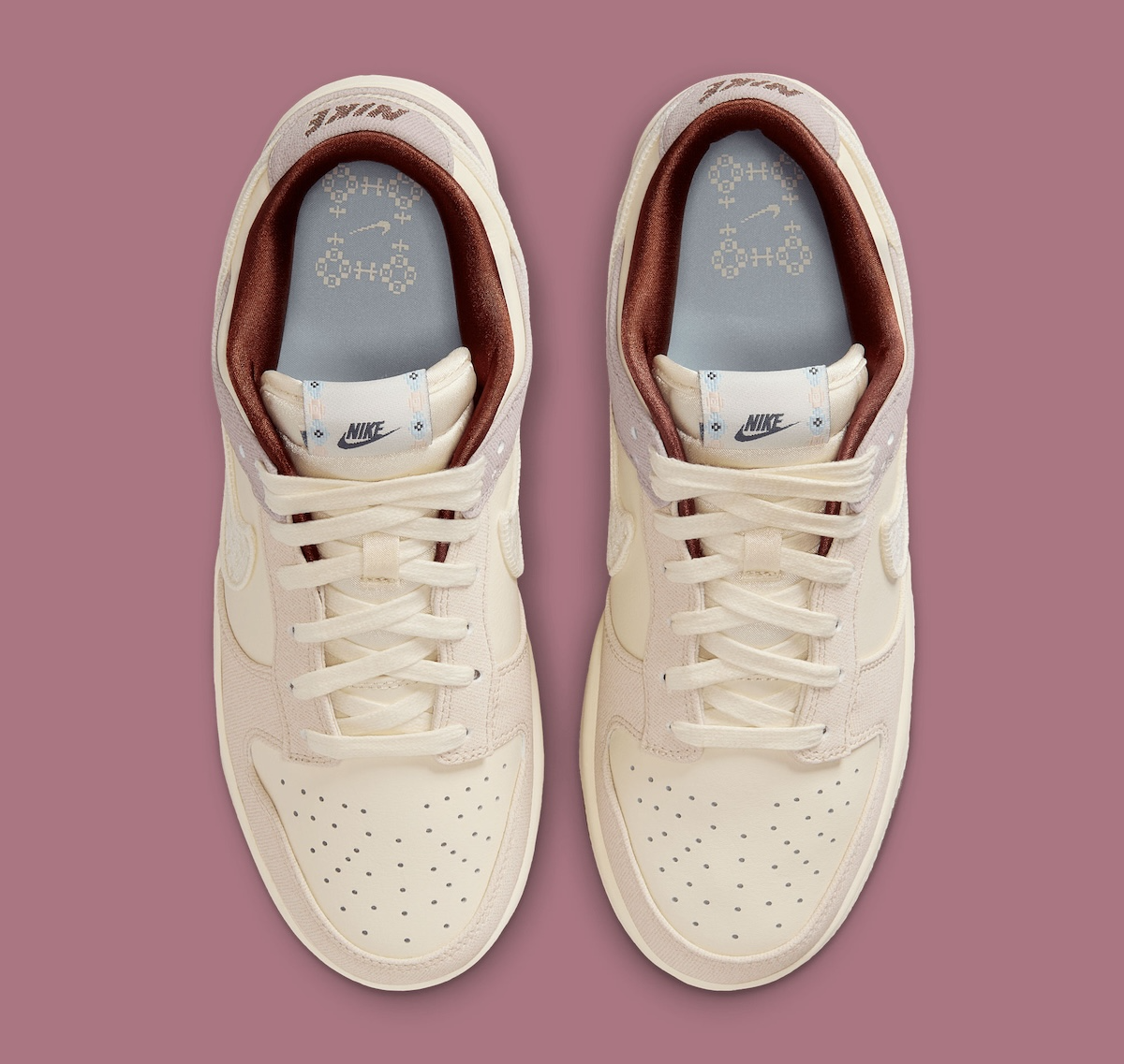 Giày Nike Dunk Low ‘Crochet Swoosh’ IH7353-010 - Ảnh 4