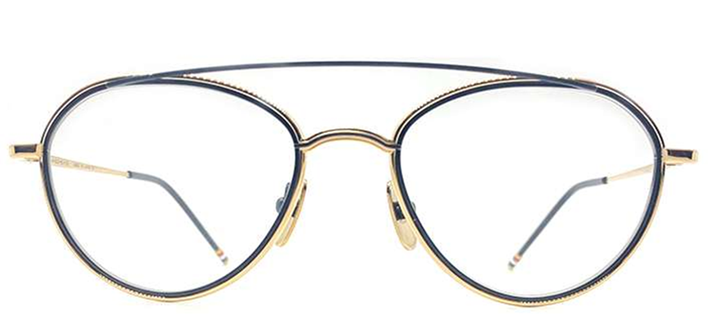 Kính Thom Browne Aviator-Frame Optical 'Black Gold' TB109-AGLDBLK-53