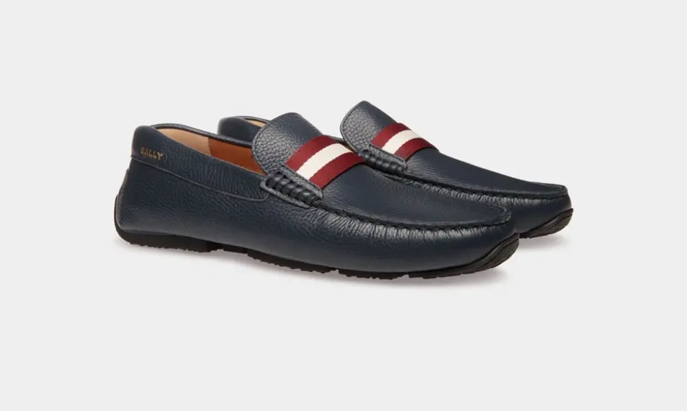 Alternative view of Giày Bally Pilot Driver 'Navy' 6307100