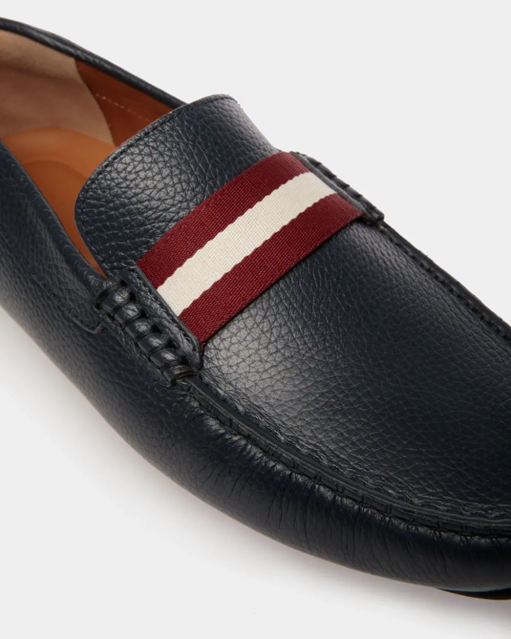 Giày Bally Pilot Driver 'Navy' 6307100 - Ảnh 4