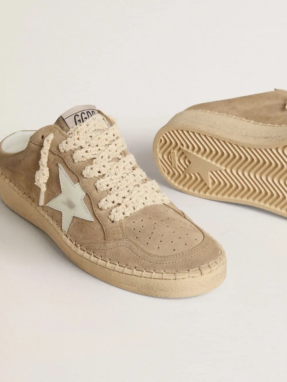 Giày Golden Goose Ball Star Sabot 'Beige' GWF00436-F007311-15292 - Ảnh 3