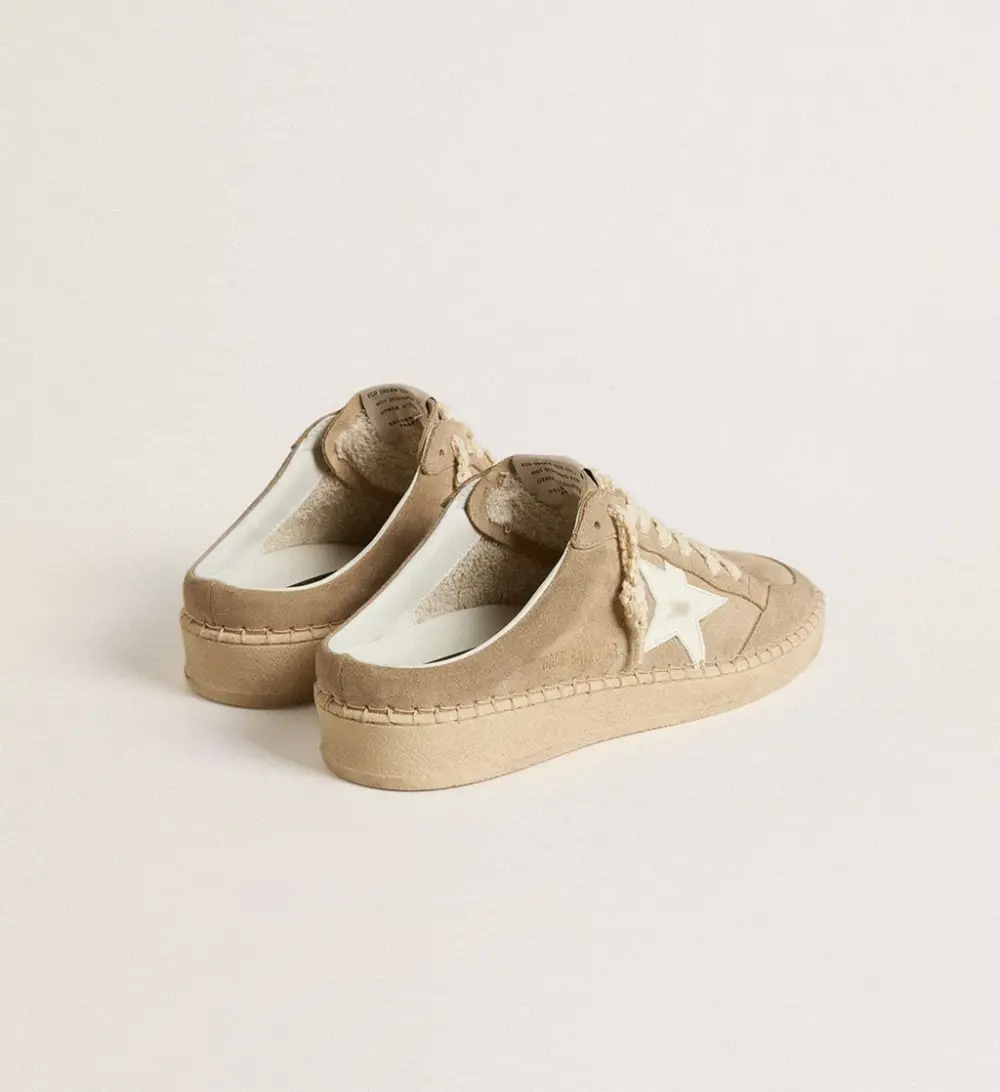 Giày Golden Goose Ball Star Sabot 'Beige' GWF00436-F007311-15292 - Ảnh 4