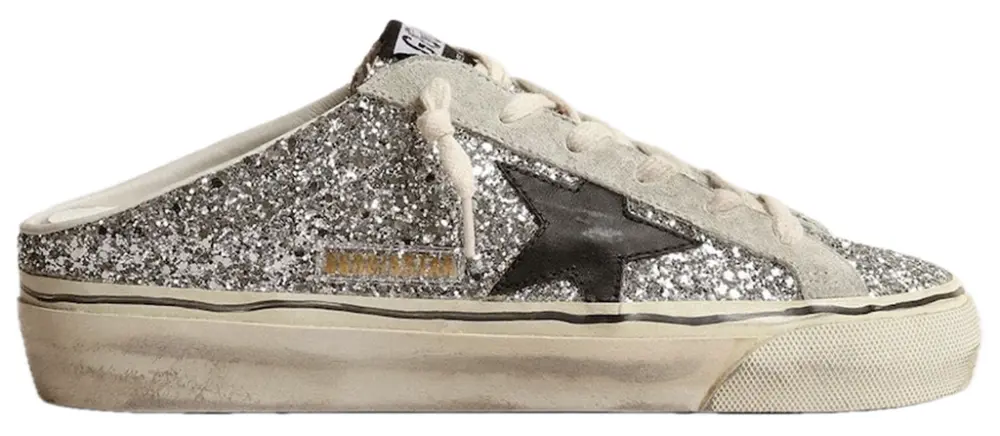 Giày Golden Goose Super-Star Sabot 'Silver' GWF00485-F004134-70176