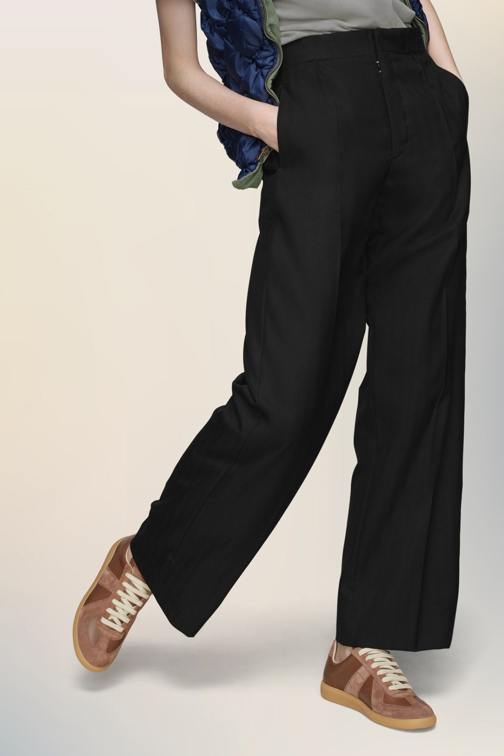 Alternative view of Giày Maison Margiela Replica Sneakers 'Brown' S58WS0109P1895T2621