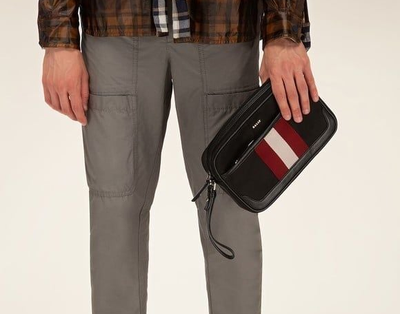 Alternative view of Túi Bally Barry Clutch Bag ‘Black’ 6220464