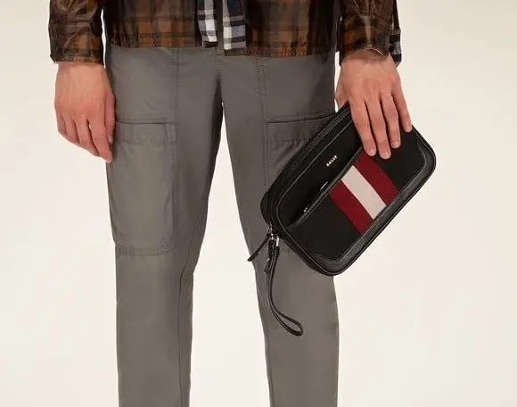 Alternative view of Túi Bally Barry Clutch Bag ‘Black’ 6220464