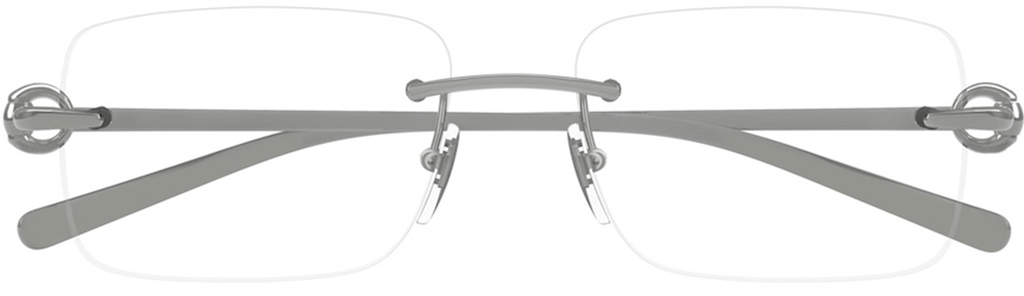 Kính Gucci Eyeglasses 'Silver' GG17030-001