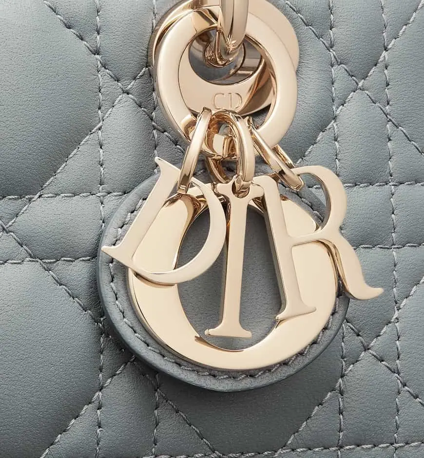 Túi Nữ Dior Lady D-Joy Micro Bag 'Cloud Blue' S0910ONGE-M81B - Ảnh 5