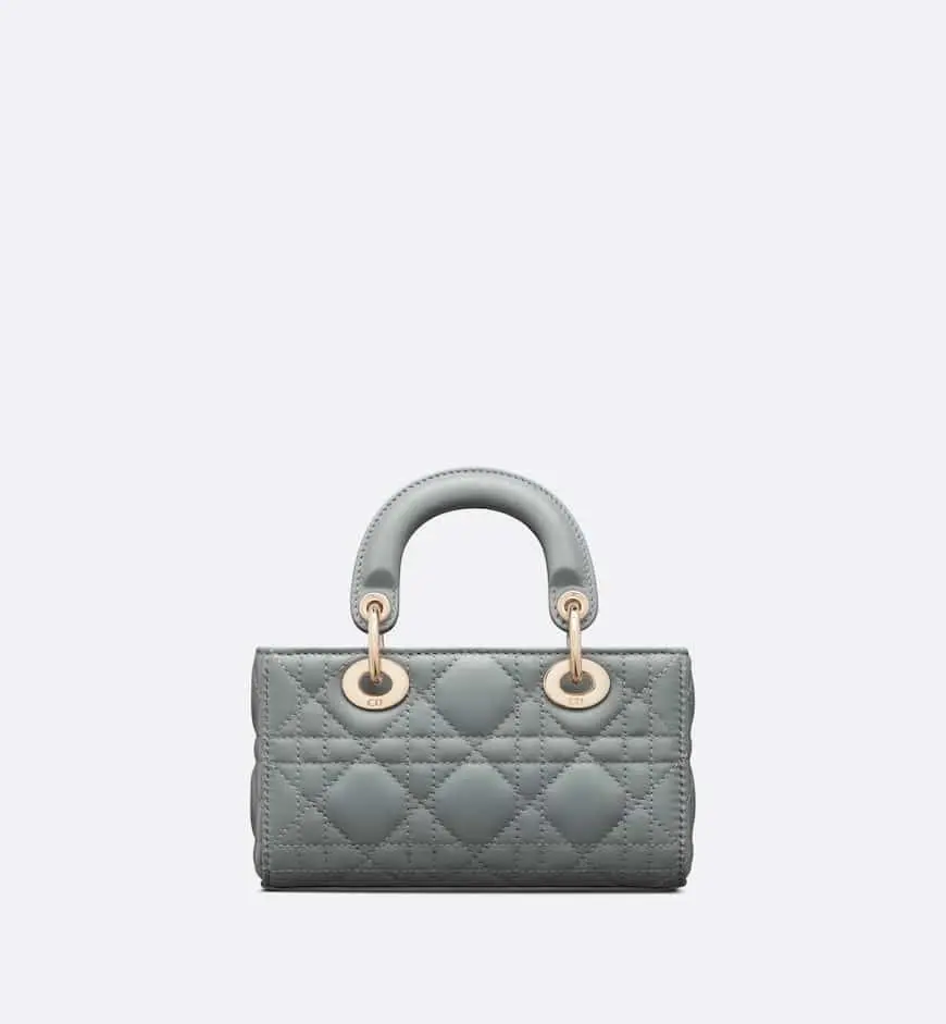Túi Nữ Dior Lady D-Joy Micro Bag 'Cloud Blue' S0910ONGE-M81B - Ảnh 4