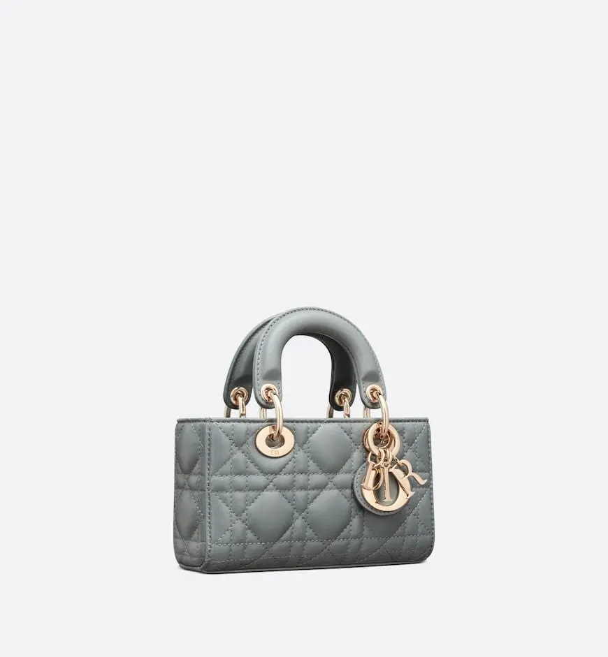 Alternative view of Túi Nữ Dior Lady D-Joy Micro Bag 'Cloud Blue' S0910ONGE-M81B