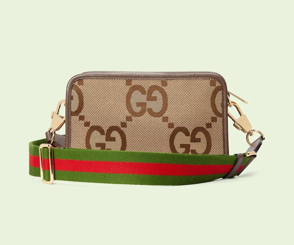 Túi Gucci Jumbo GG Mini Bag 'Camel Ebony' 696075-UKMDG-2570 - Ảnh 4