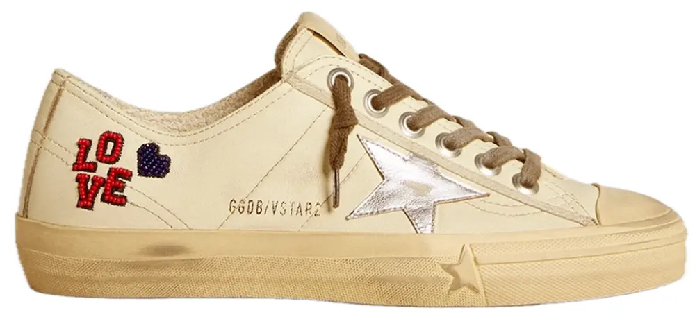 Giày Golden Goose V-Star 'Ecru' GWF00129-F006650-11548