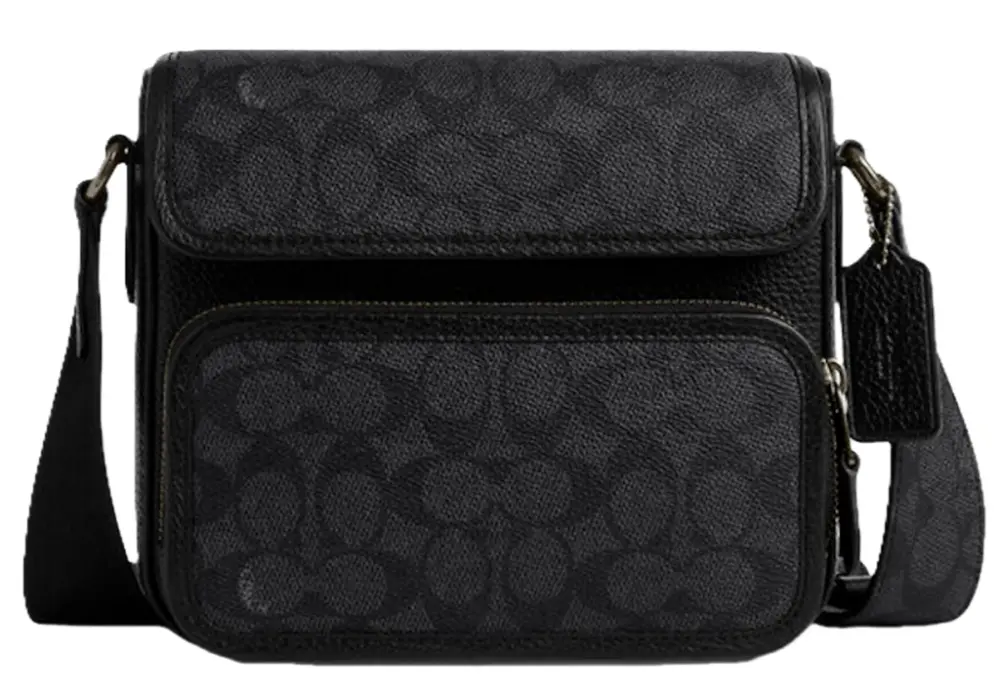 Túi Coach Sullivan Flap Crossbody Bag 'Black' CZ396-QBMI5