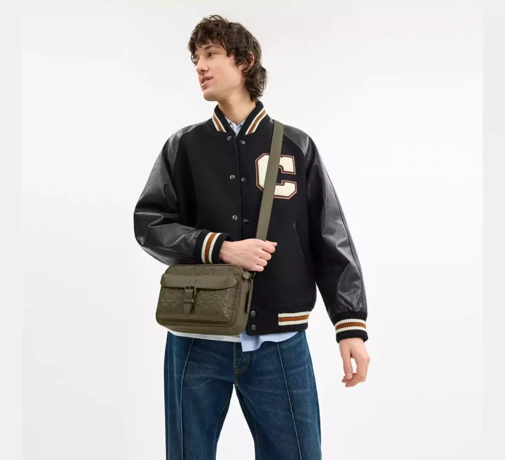 Túi Coach Warner Crossbody Bag ‘Olive Drab’ CAJ83-1JRM3 - Ảnh 4