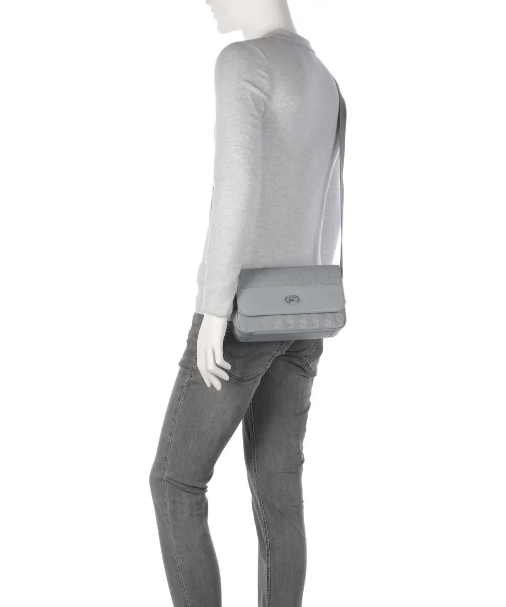 Túi Lacoste Nomogramme Crossbody Bag 'Grey' NU4838MRQ81 - Ảnh 6