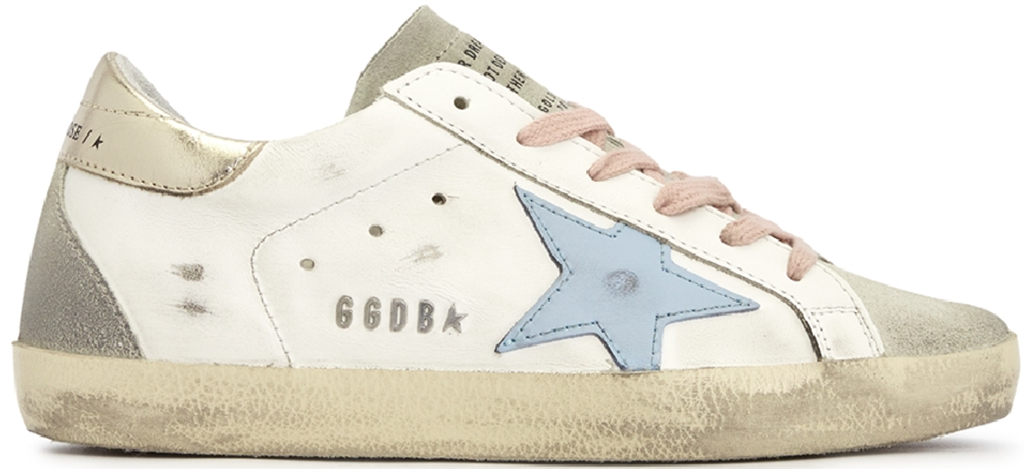 Giày Golden Goose Super Star 'White Silver Ice Blue' GWF00102-F003190-81774