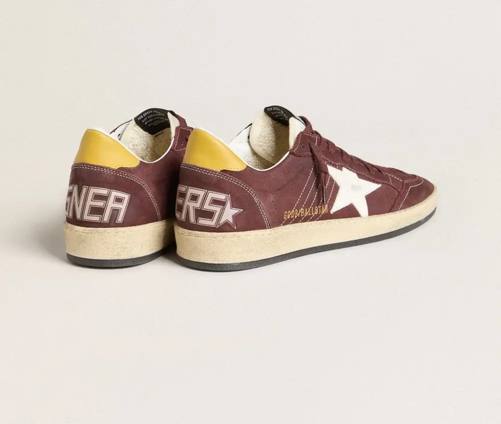 Giày Golden Goose Ball Star 'Chocolate' GWF00117-F007205-55657 - Ảnh 4