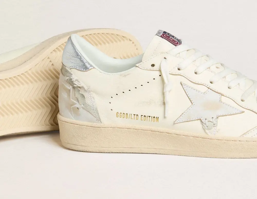 Giày Golden Goose Ball Star LTD 'Ivory' GWF00909-F007278-15261 - Ảnh 3