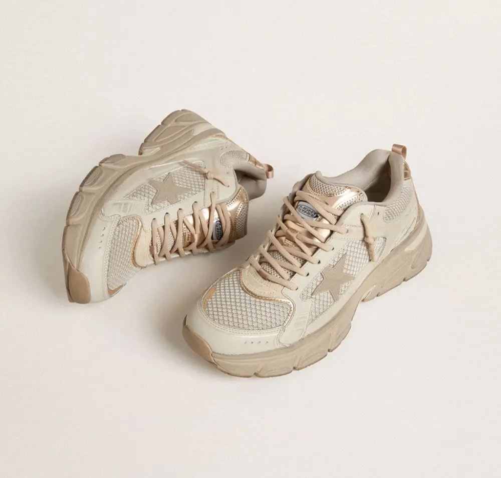 Giày Golden Goose Lightstar 'Dove-gray' GWF00724-F007330-15765 - Ảnh 3