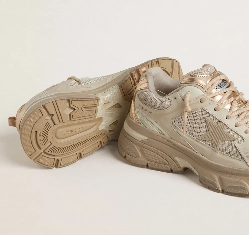 Giày Golden Goose Lightstar 'Dove-gray' GWF00724-F007330-15765 - Ảnh 4