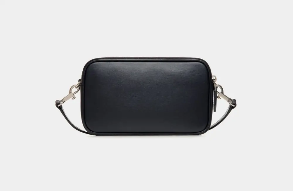 Alternative view of Túi Bally Mythos Crossbody Bag In Recycled Leather 'Navy' 6310496