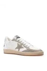 Alternative view of Giày Golden Goose Shearling Star-patch 'White /Taupe /Silver' GWF00117-F002464-10876