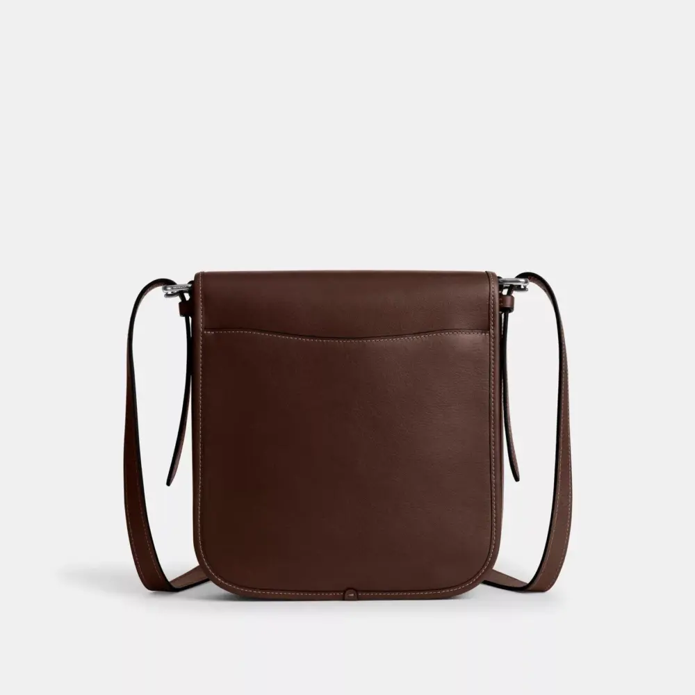 Túi Coach Hitch Flap Crossbody Bag 'Maple' CV979-MPL - Ảnh 3