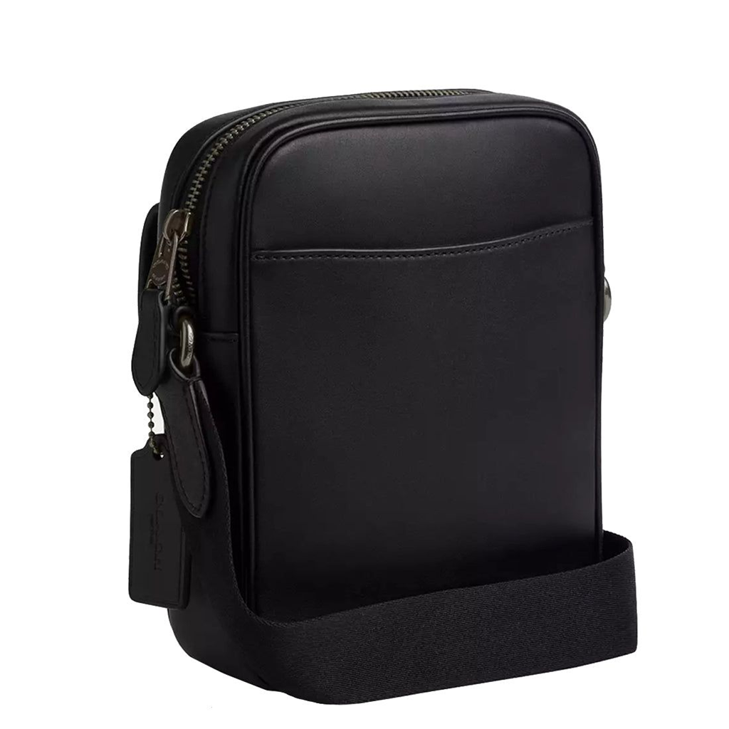 Túi Coach Turnlock Crossbody Bag 'Black' CAJ30-QBMI5 - Ảnh 3