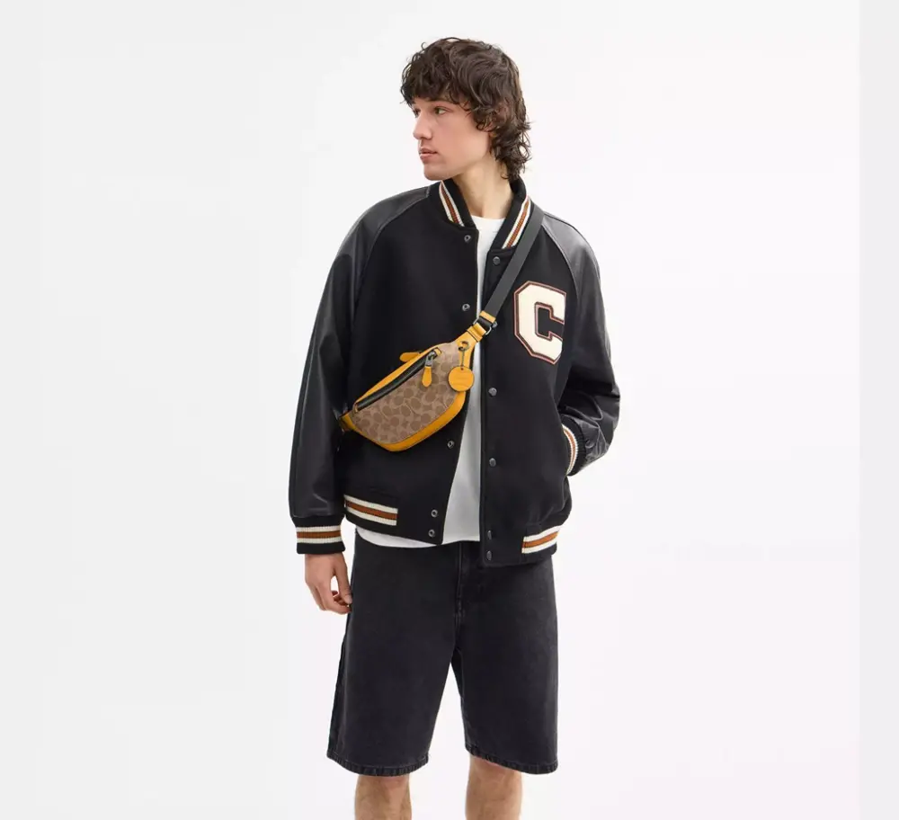 Alternative view of Túi Coach Warren Mini Fanny Pack 'Brown' CAX42-QBXZS