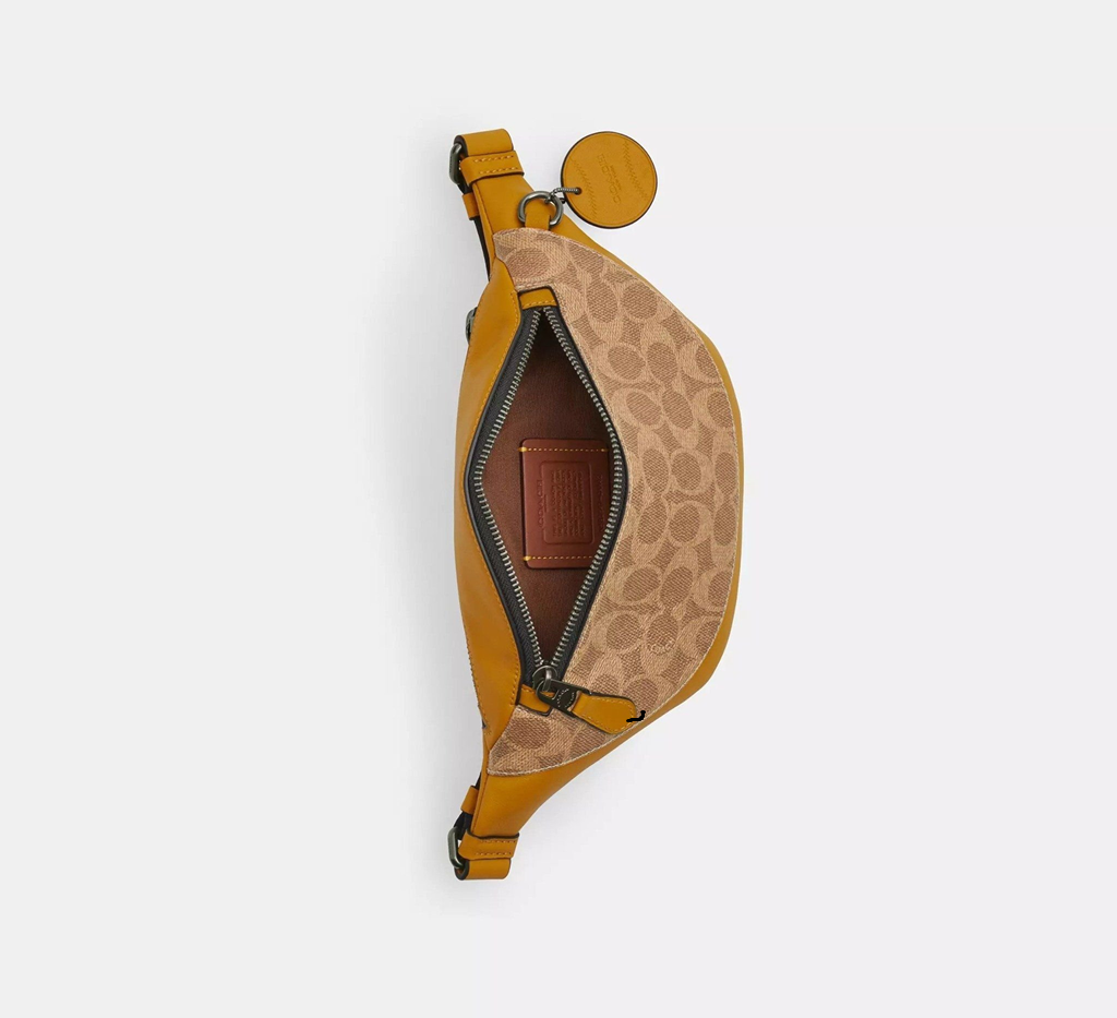 Túi Coach Warren Mini Fanny Pack 'Brown' CAX42-QBXZS - Ảnh 4