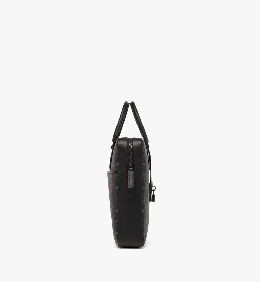 Túi MCM Klassik Briefcase 'Black' MMTDAKK01BK001 - Ảnh 6