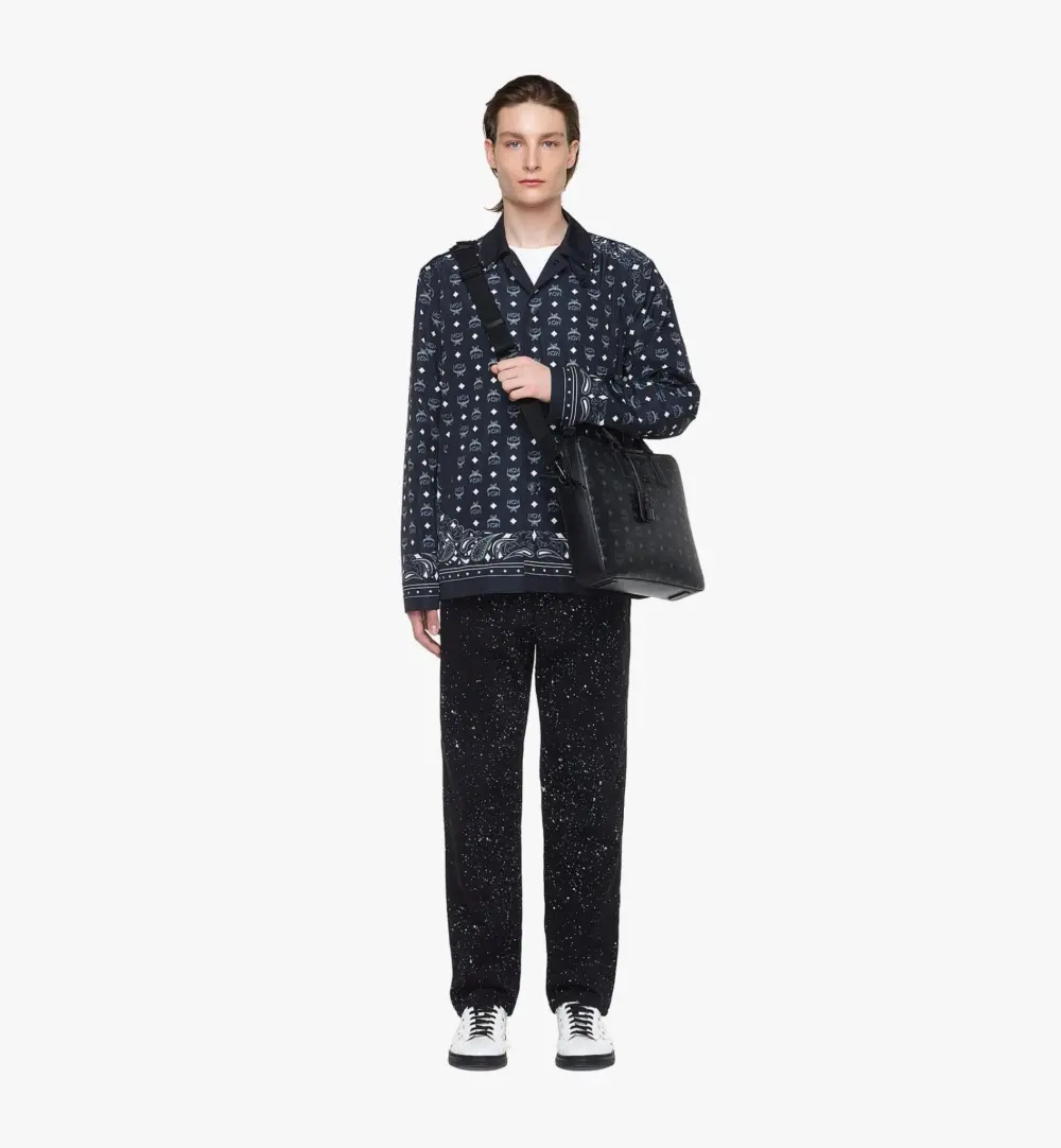 Túi MCM Klassik Briefcase 'Black' MMTDAKK01BK001 - Ảnh 3