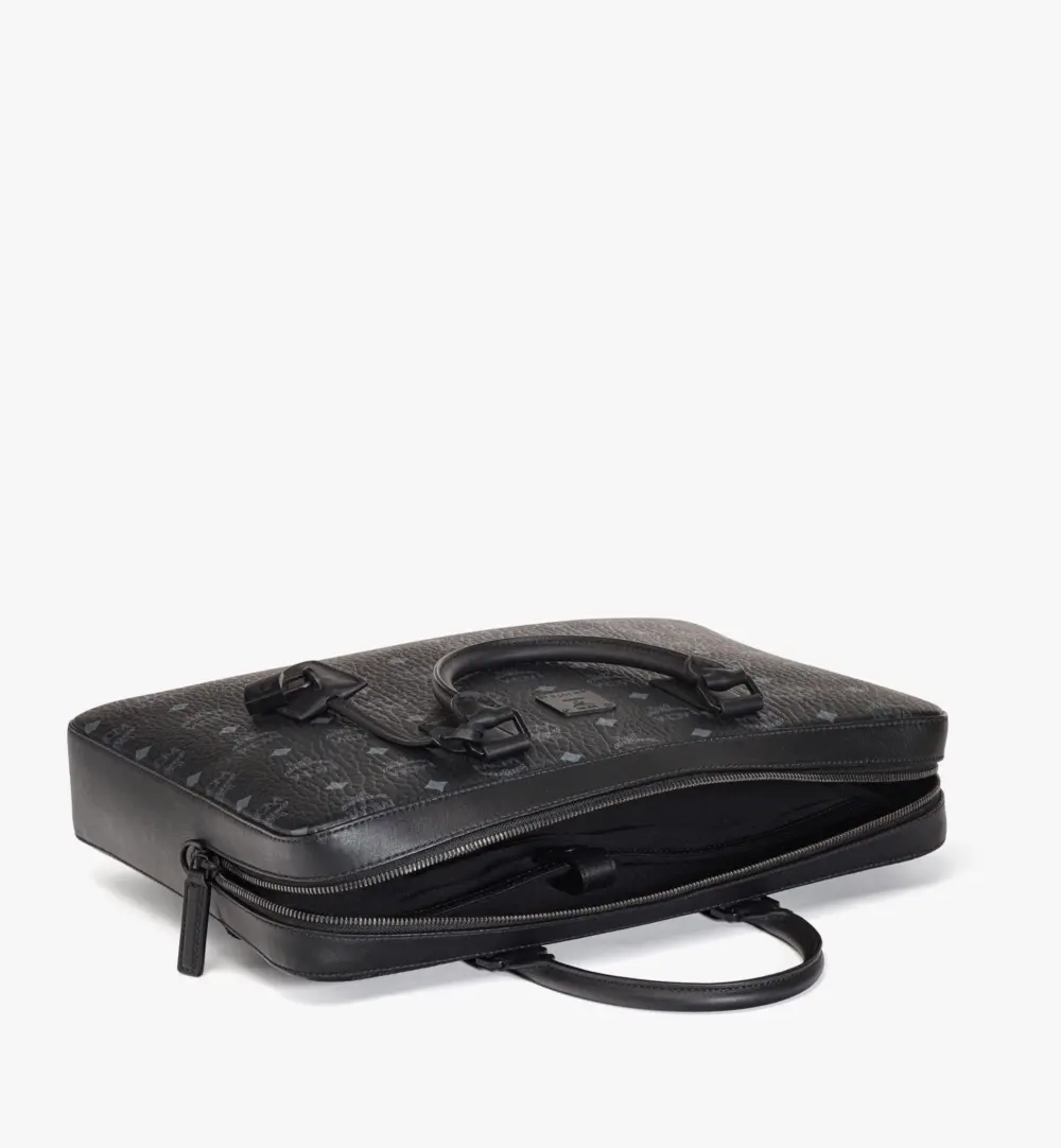 Túi MCM Klassik Briefcase 'Black' MMTDAKK01BK001 - Ảnh 5