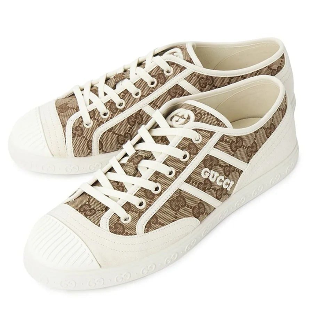 Alternative view of Giày Gucci GG Canvas Trainer 'Beige' 759055-FAC19-9756