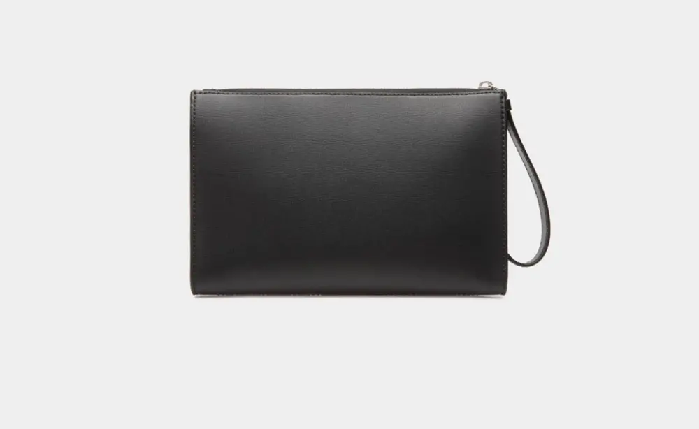 Alternative view of Túi Bally Mythos Pouch In Recycled Leather 'Black' 6308543